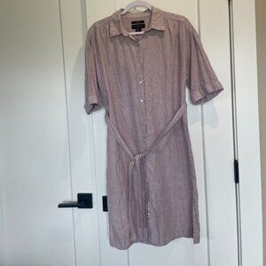 Tahari  100% Linen Dress